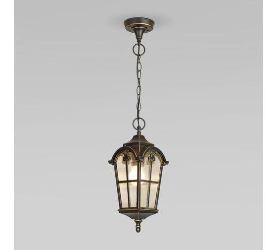 Изображение товара Садово-парковый светильник Elektrostandard Mira H / черное золото a025299