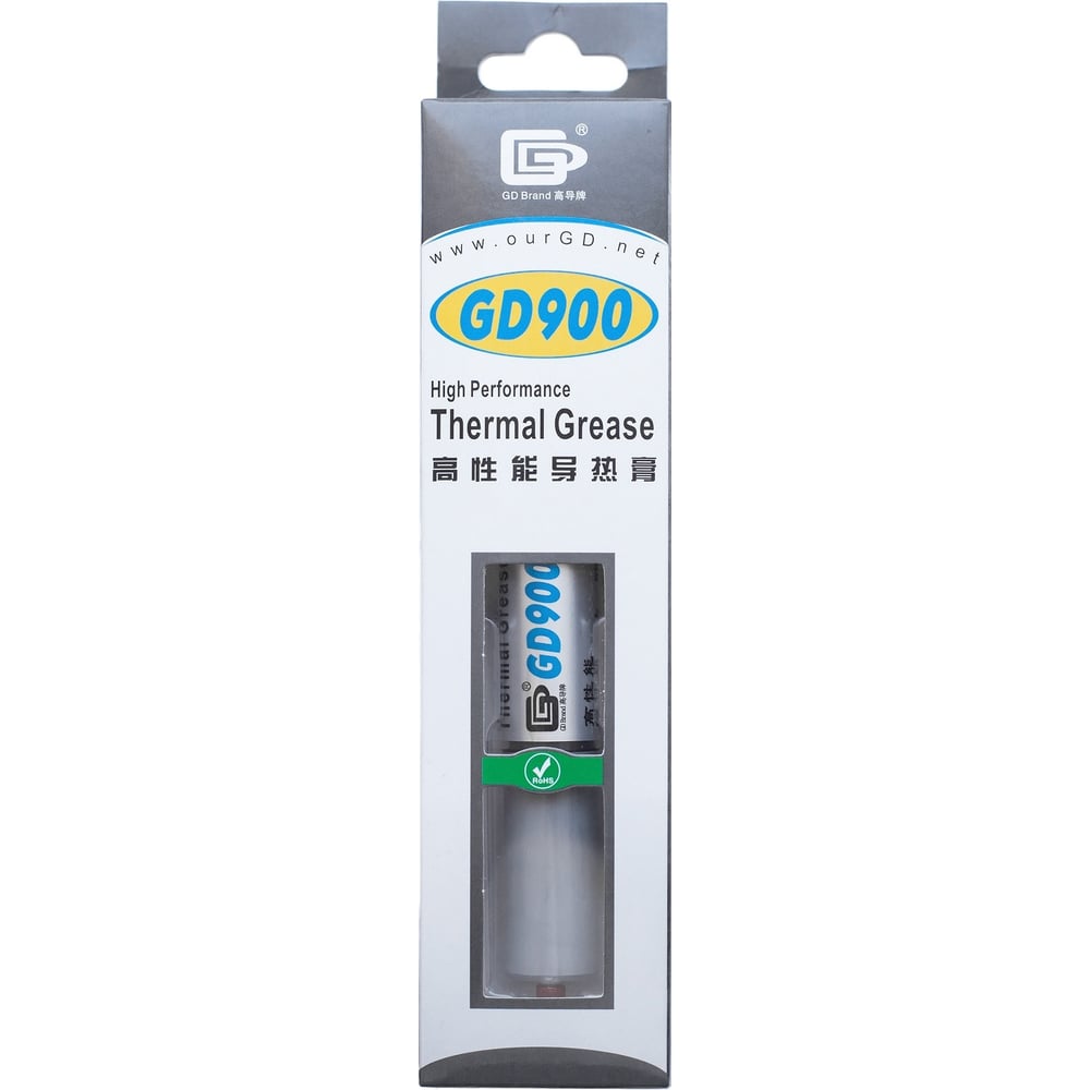 Изображение товара Термопаста GD-900 BX30 30 г TERABIT высокая теплопроводность