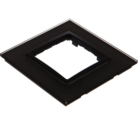 Изображение товара Рамка ЭРА 14-5101-32 на 1 пост, стекло, Elegance, серый+антрацит Б0034486