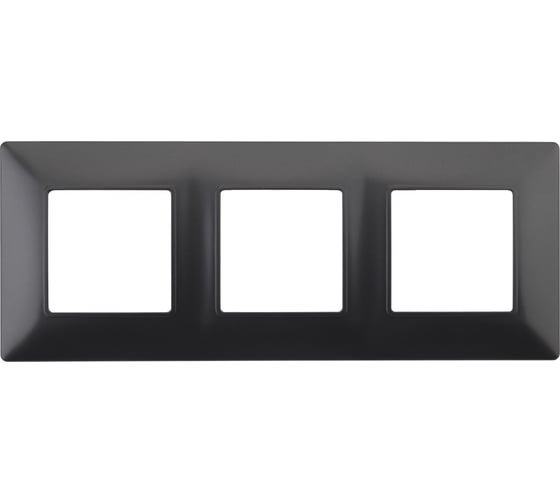 Изображение товара Рамка ЭРА 14-5003-05 на 3 поста, Elegance, антрацит Б0034397