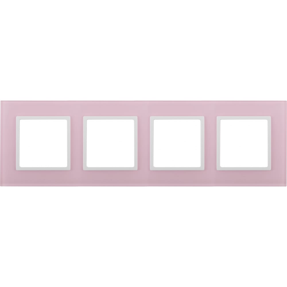 Рамка ЭРА рамка paola 10x15 см розовый