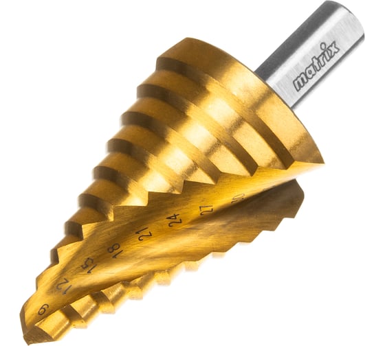 Изображение товара Сверло ступенчатое (9-36 мм; P4M3) MATRIX 72358
