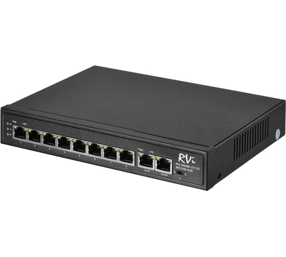 Изображение товара 8-канальный коммутатор RVI 1NS08F-2T (1G) 2.31.0004