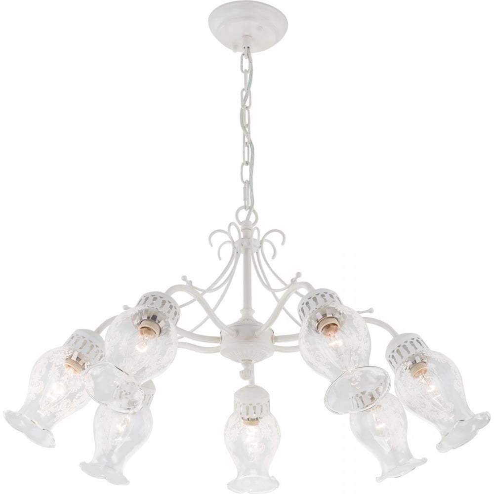 Изображение товара Люстра Citilux Метафора Светлая CL413172 7 ламп накаливания