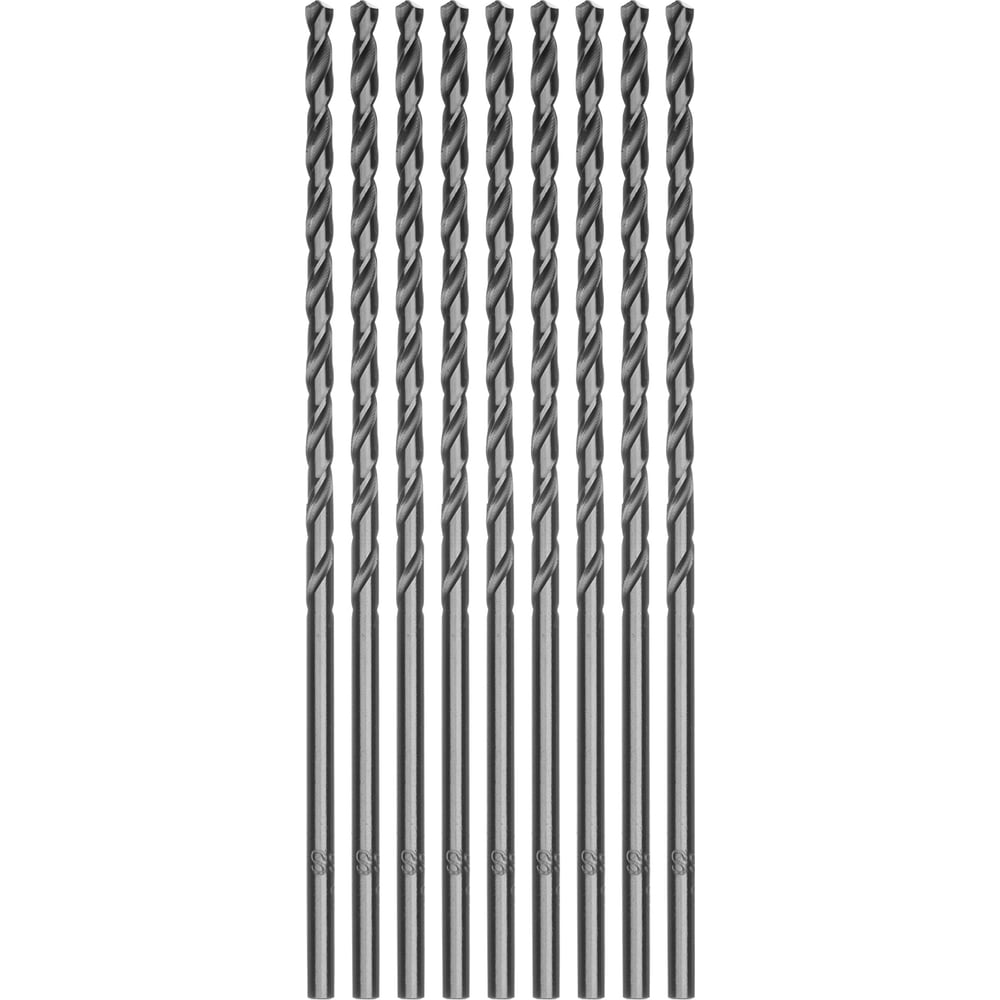 Изображение товара Сверло по металлу удлиненное (10 шт; 3х100х66 мм) MATRIX 715030