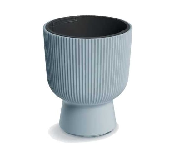 Изображение товара Кашпо с вкладышем Prosperplast DBMIG240-443U MILLY d 24, h 30.5 см, 4.5 л, светло-серый 069869