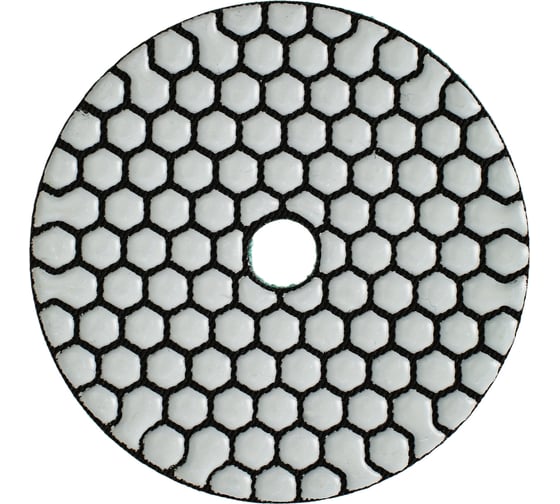 Изображение товара Алмазный гибкий шлифовальный круг RAGE By VIRA Р800 100 мм черепашка для керамогранита АГШК сухое шлифование 558106