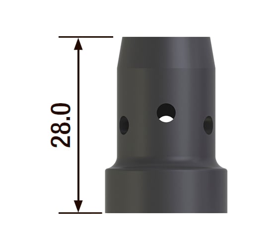 Изображение товара Диффузор газовый FB 500 черный 5 шт. FUBAG FB500.DCB