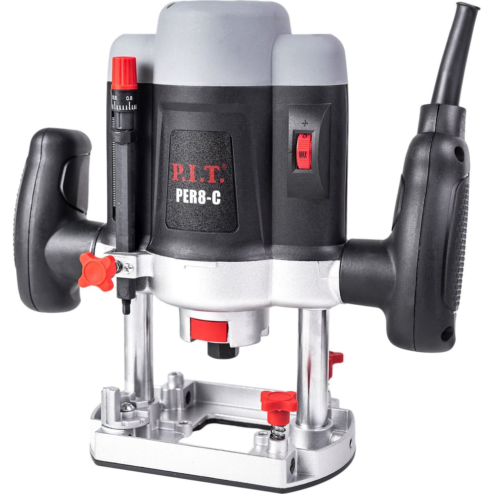 Изображение товара Электрический фрезер P.I.T. МАСТЕР PER8-C мощный полупрофессиональный ручной инструмент
