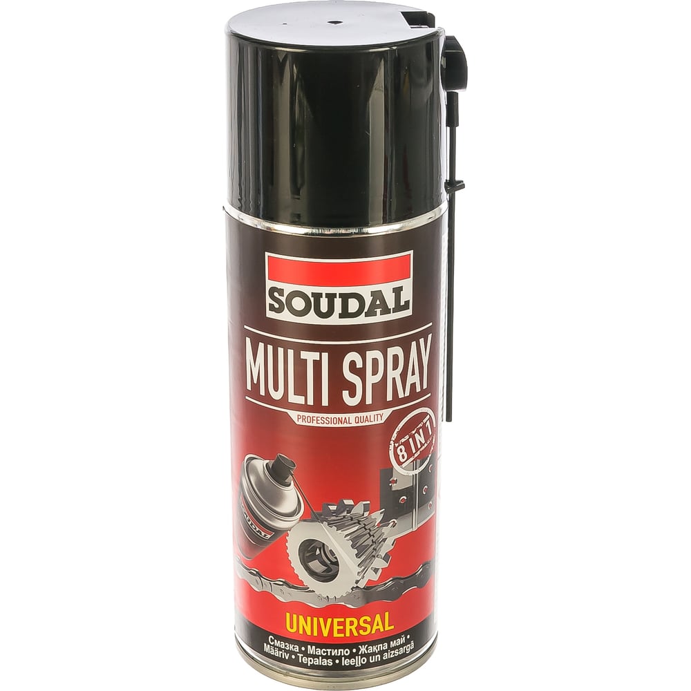 фото Смазка многофункциональная multi spray 400 мл soudal 134155