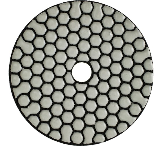 Изображение товара Алмазный гибкий шлифовальный круг RAGE By VIRA Р100 100 мм черепашка для керамогранита АГШК сухое шлифование 558103