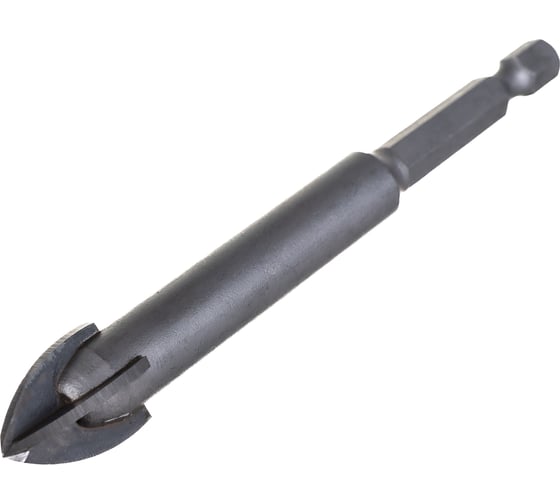 Изображение товара Сверло по стеклу и кафелю ЗУБР Профессионал 4-х резцовый, 14 мм, шестигранный хвостовик 29845-14_z01