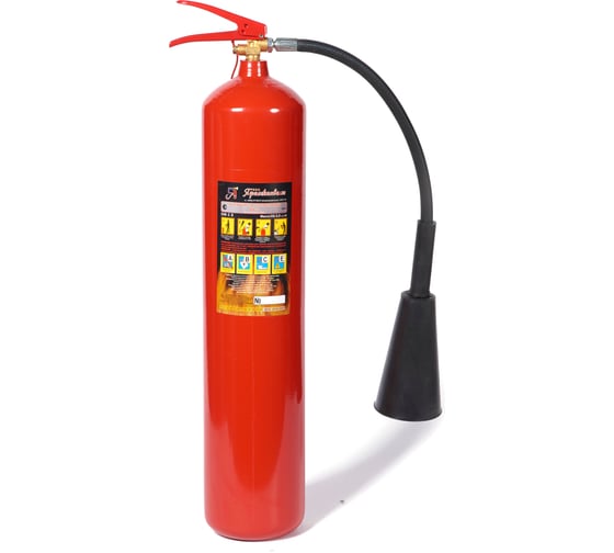 Изображение товара Огнетушитель углекислотный Ярпожинвест ОУ-5 ВСЕ 00-00003834