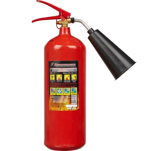 Изображение товара Огнетушитель углекислотный Ярпожинвест ОУ-3 ВСЕ 00-00003833