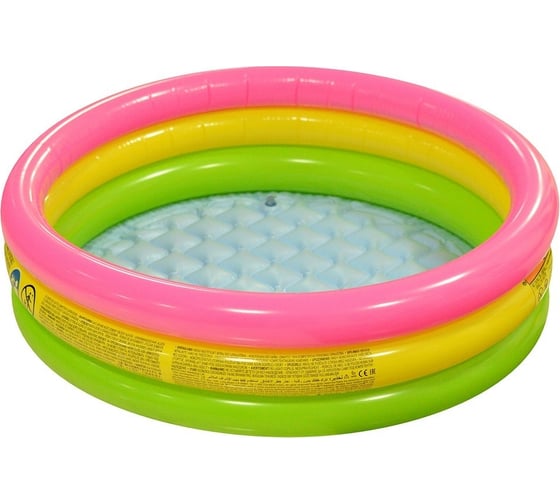 Изображение товара Надувной бассейн для детей МУЛЬТИДОМ Радужный диаметр 115 см VL84-232
