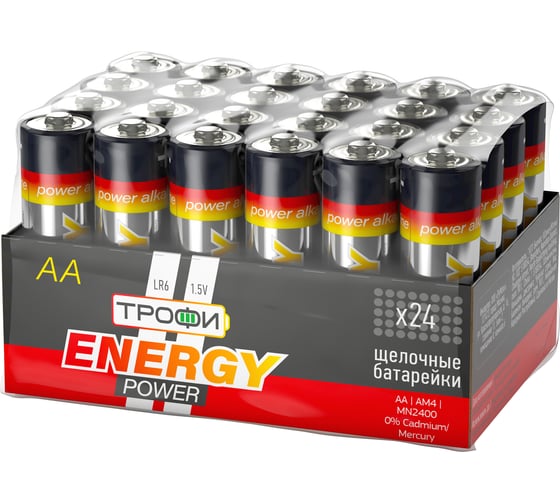 Изображение товара Батарейки Трофи LR6-24 bulk Б0035376