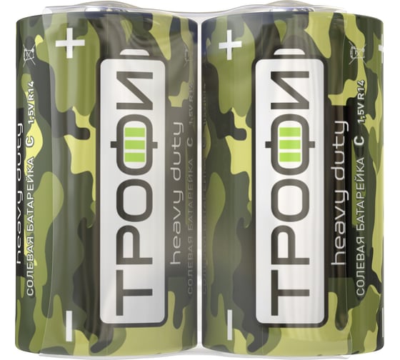 Изображение товара Элемент питания Трофи R14-2S Классика Б0023145