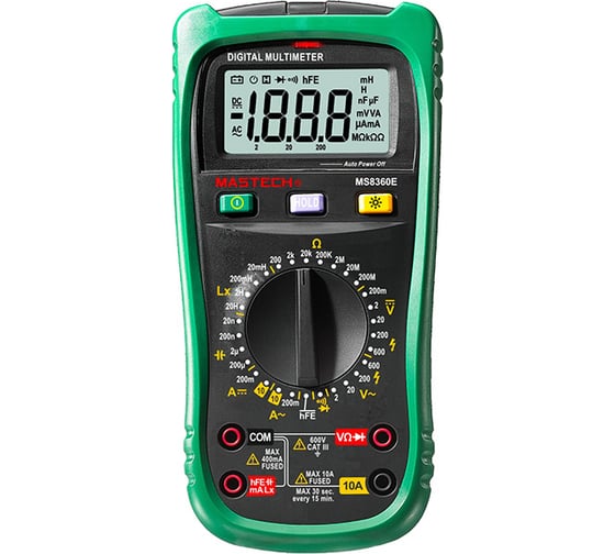 Изображение товара Измеритель емкости и индуктивности MASTECH MS8360E  00-00002617