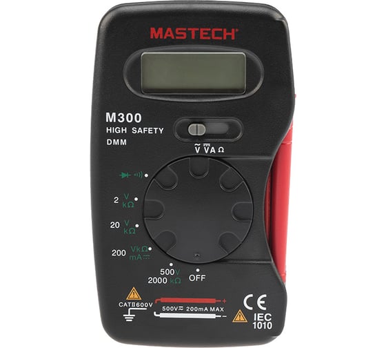 Изображение товара Портативный мультиметр MASTECH M300 00-00000234