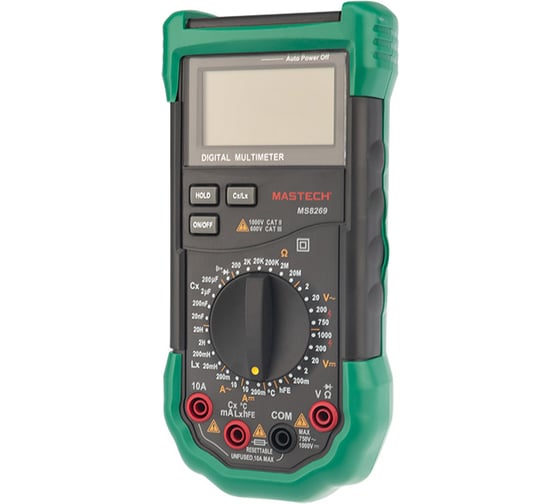 Изображение товара Профессиональный мультиметр MASTECH MS8269 M143