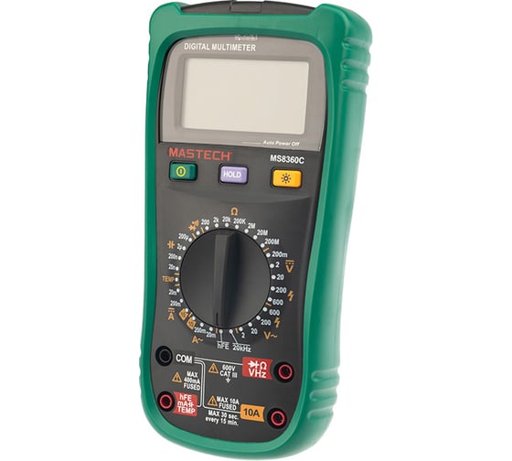 Изображение товара Профессиональный мультиметр MASTECH MS8360C 00-00000279