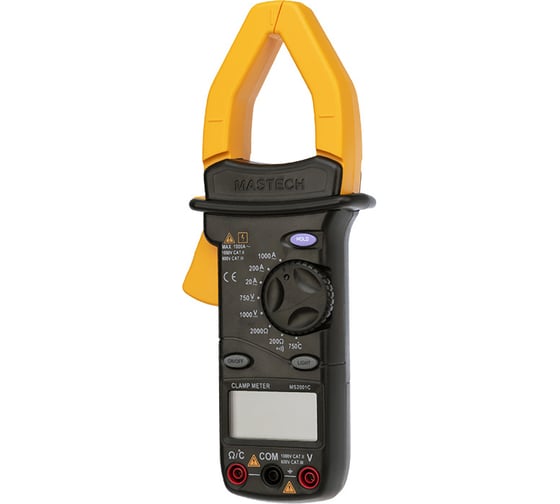 Изображение товара Токовые клещи MASTECH MS2001 00-00000393