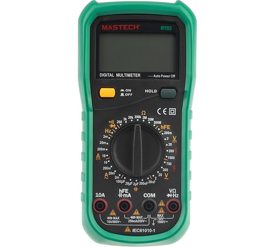Изображение товара Универсальный мультиметр MASTECH MY65 00-00000411