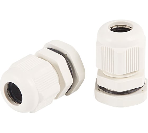 Изображение товара Кабельный ввод REXANT pg-11 (5-10 мм) серый 07-8011