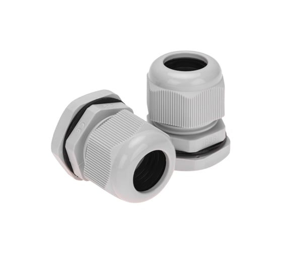 Изображение товара Кабельный ввод REXANT pg-21 (13-18 мм) серый 07-8021