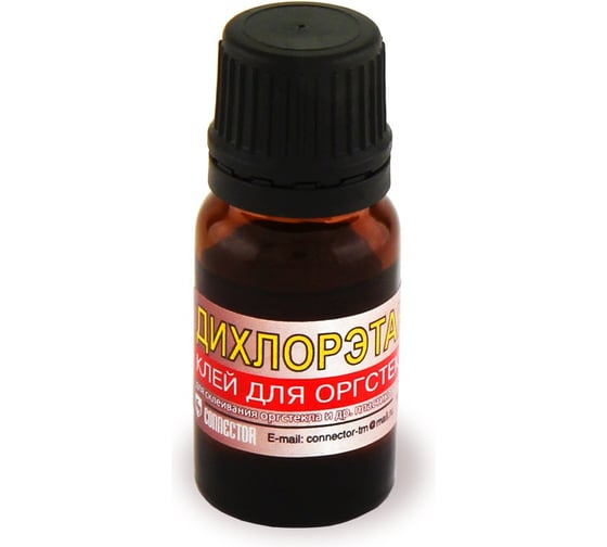 Изображение товара Клей для оргстекла Connector Дихлорэтан 12 г. DIX-12