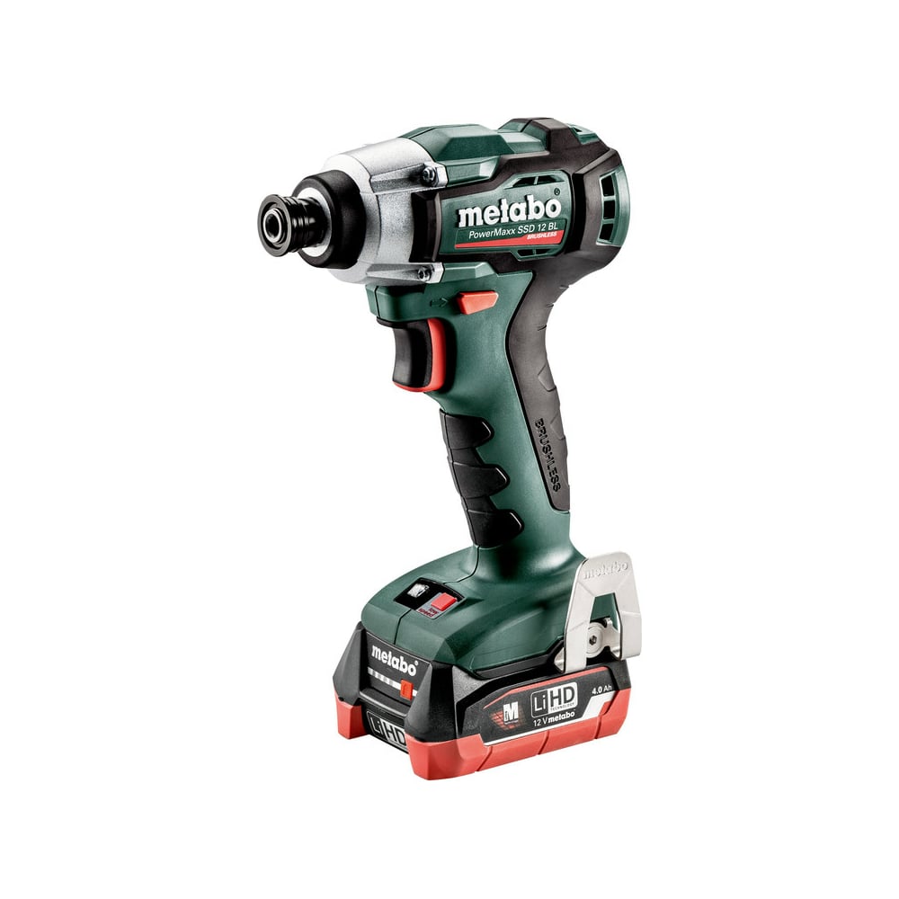 фото Аккумуляторный ударный гайковерт metabo powermaxx ssd 12 bl 601115800