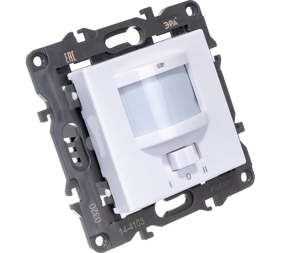 Изображение товара 2-проводной датчик движения ЭРА Elegance 14-4103-01 Б0034352