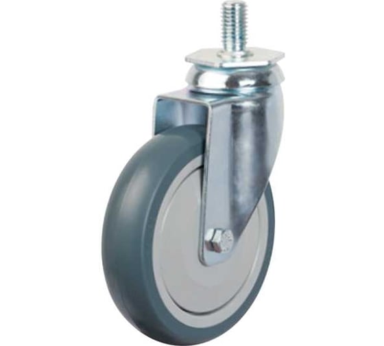 Изображение товара Колесо с кронштейном и резьбовым стержнем EMES ER05MBT80X32M12