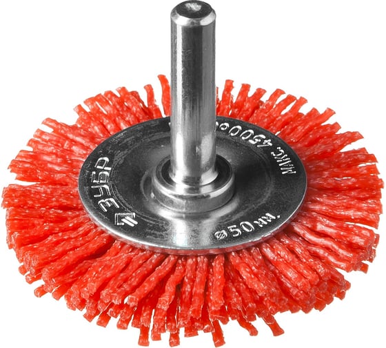 Изображение товара Щетка дисковая (50 мм; нейлоновая проволока с абразивным покрытием) для дрели ЗУБР 35161-050_z02