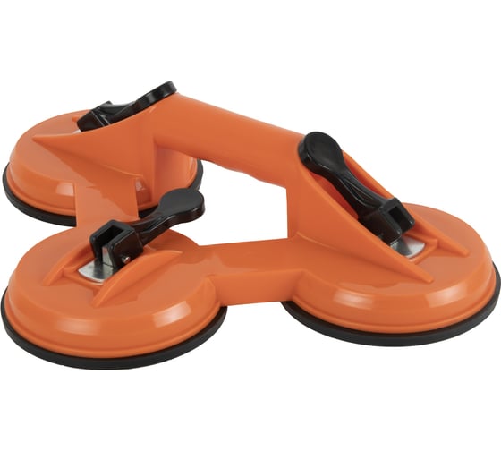 Изображение товара Стеклодомкрат-присоска WIEDERKRAFT тройной, вакуумная присоска 130 кг WDK-65613