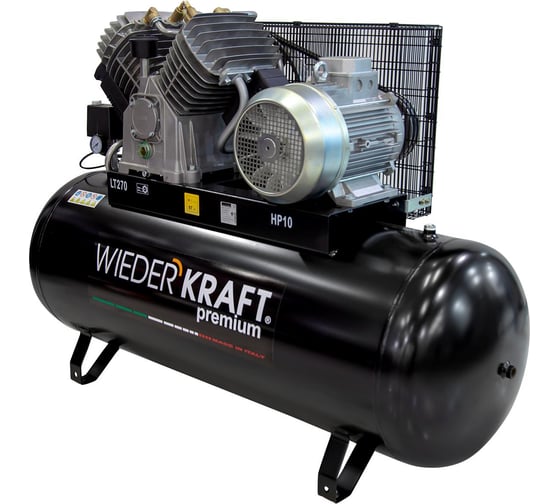 Изображение товара Поршневой воздушный компрессор 270л 1300л/мин WIEDERKRAFT WDK-92712
