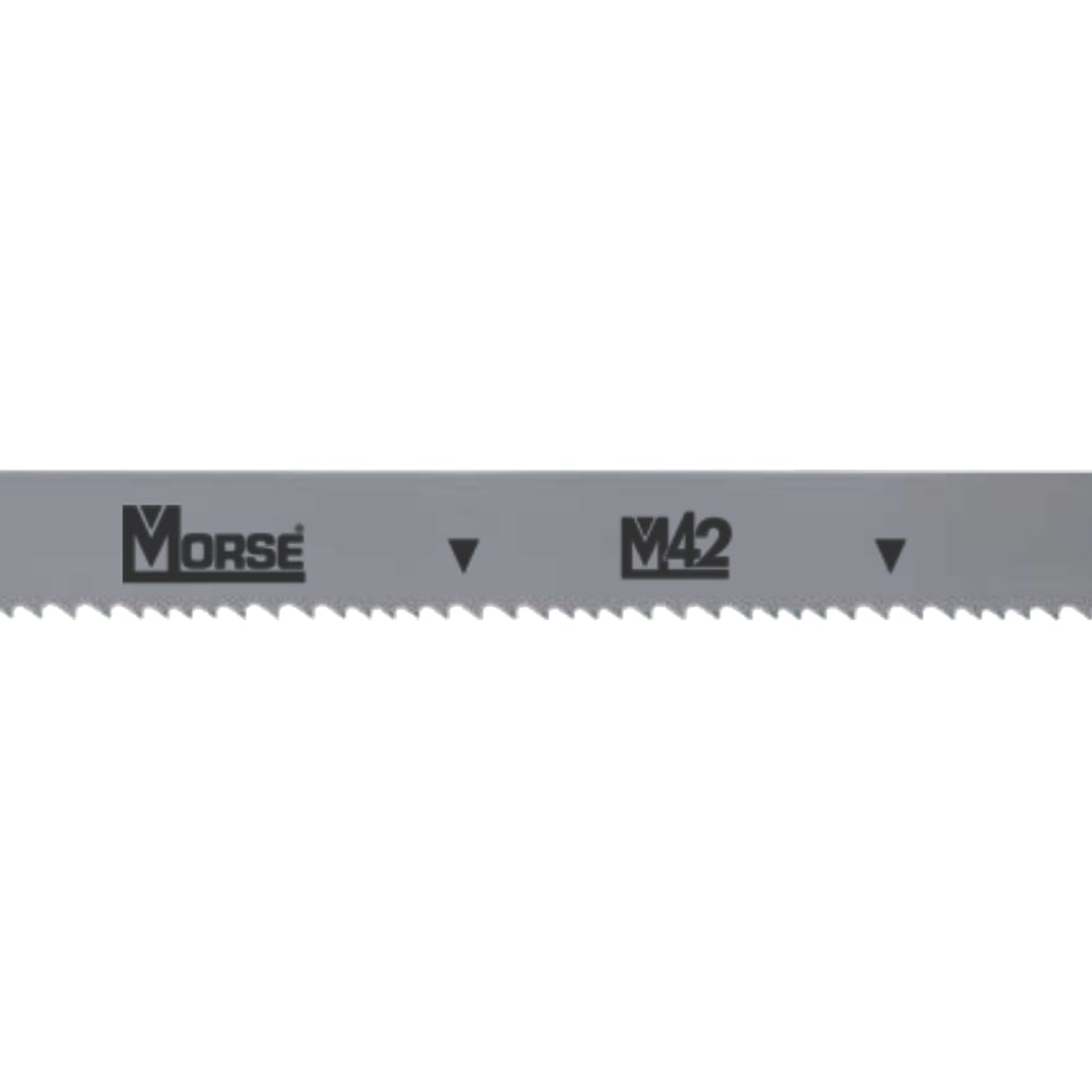 фото Пила ленточная биметаллическая м42 (1735х20х0.9 мм; 4/6 tpi) morse бим0082