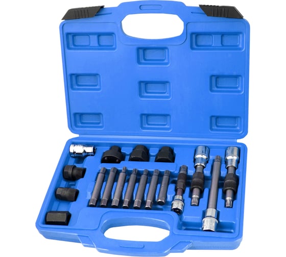 Изображение товара Съемник шкива генератора 18 предметов, полный набор AE&T TA-A1087