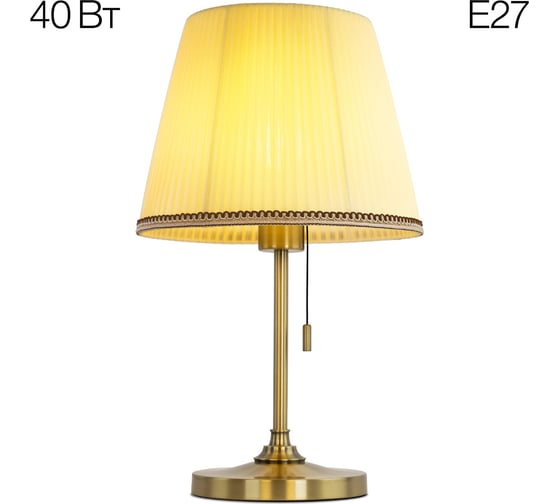 Изображение товара Настольный светильник Citilux Линц Бронза+Кремовый CL402733