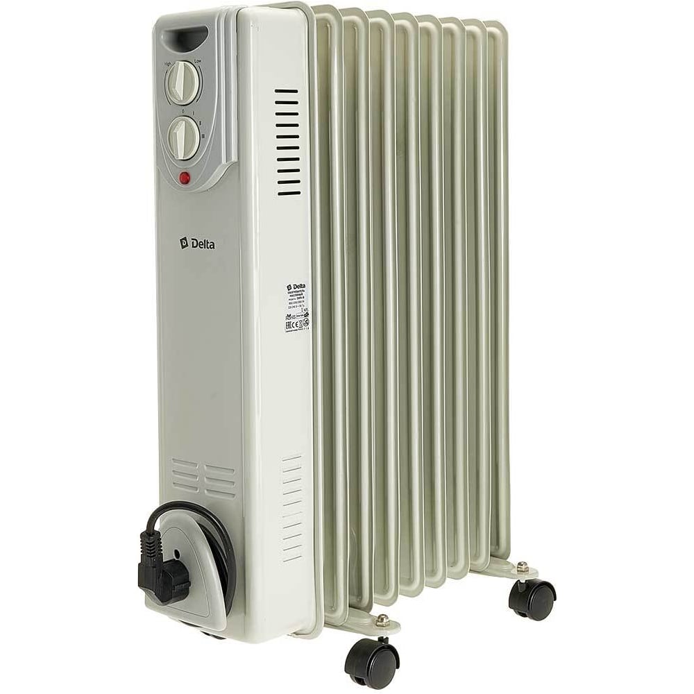 Изображение товара Масляный обогреватель DELTA D05-9 2000 Вт 9 секций для дома и офиса