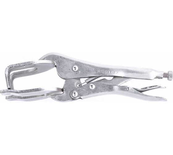 Изображение товара Ручной двойной зажим, точечная фиксация, 225 мм СИБРТЕХ 18429