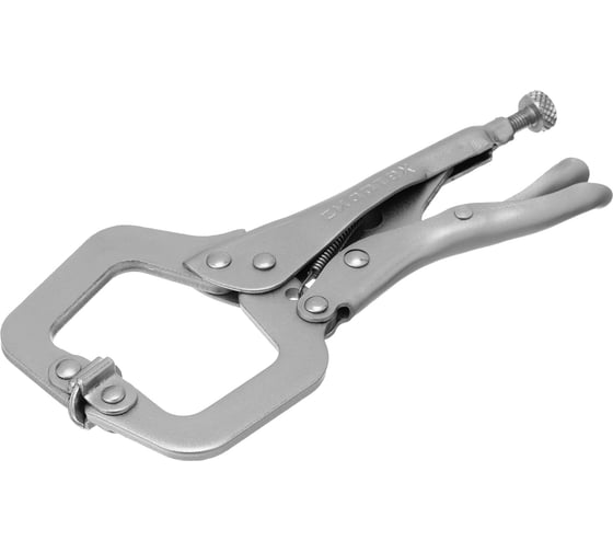 Изображение товара Ручной зажим, увеличенный захват, подвижные губки, 170 мм СИБРТЕХ 18425