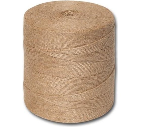 Изображение товара Джутовый шпагат Комус 1,2 ктекс, 1 кг, 800 метров 92021