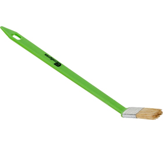 Изображение товара Радиаторная кисть, 25 мм натуральная щетина, пластиковая ручка СИБРТЕХ 83855