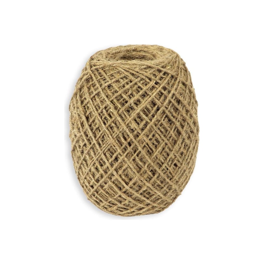 Изображение товара Джутовый шпагат Комус 1,2 ктекс 150 м коричневый