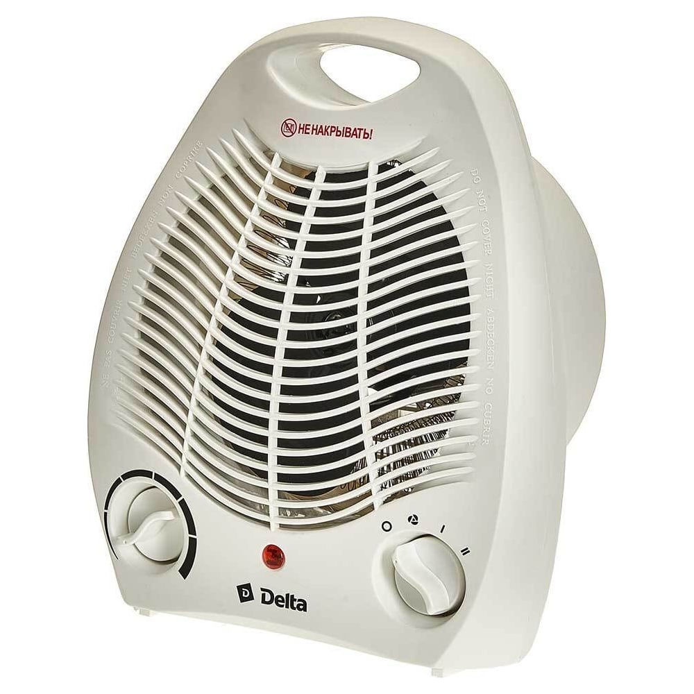 Изображение товара Тепловентилятор DELTA D-802/1 2000 Вт напольный настольный белый