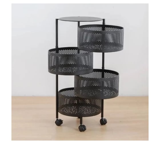 Изображение товара Полка-органайзер для хранения Homium For Home, 4 уровня shelf01-05