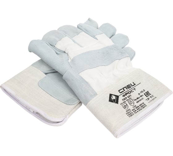 Изображение товара Перчатки ДИГГЕР СПЕЦ ФРОСТ спилковые комбинированные утепленные ЧЗ ПЕР621