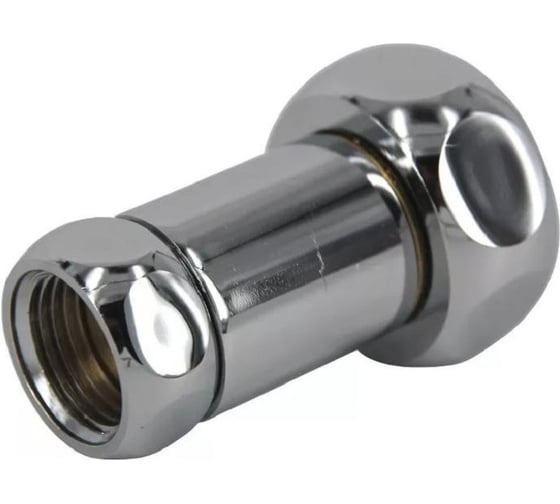 Изображение товара Соединение для полотенцесушителя TIM прямое 1x1/2 вн/вн, хром 772370