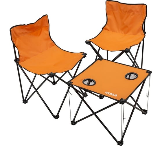 Изображение товара Стол складной со стульями для кемпинга ISMA ISMA-SP-118B(56081)